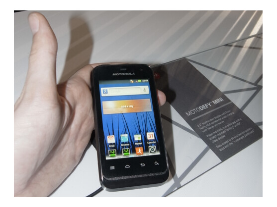 Das Motorola Defy Mini ist ab März in Deutschland erhältlich.