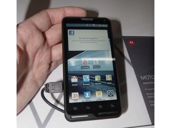 Das Motorola Motoluxe kommt in Deutschland im März auf den Markt.