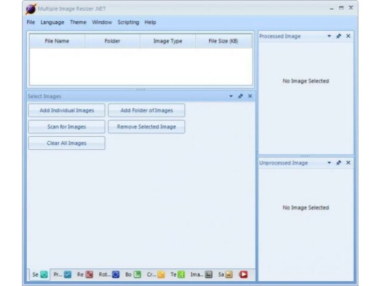 Umfangreichere Optionen bietet der Multiple Image Resizer .