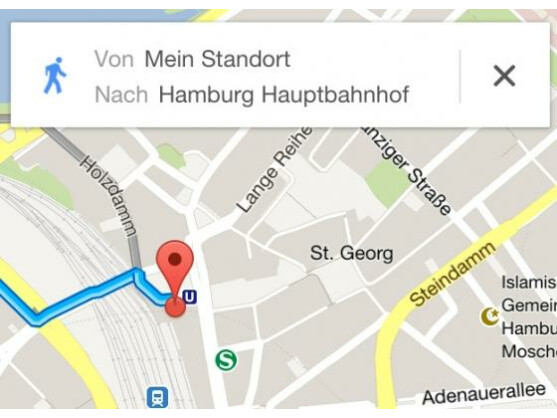 Die neue App hat ein minimalistisches Design.