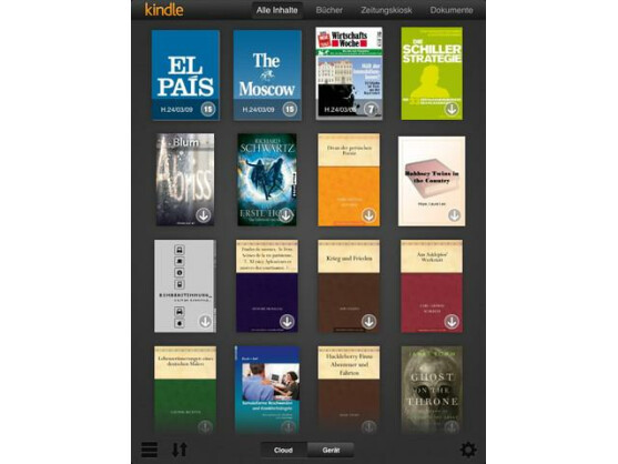 Die neue Kindle-App bringt auch Verbesserungen abseits des Retina-Displays.