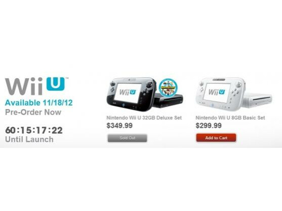 Die Premium-Variante der Nintendo Wii U ist schon in vielen Online-Shops ausverkauft.