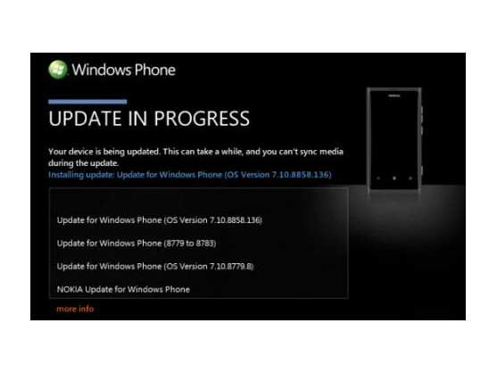 Nokia hat offenbar mit der Veröffentlichung des Windows Phone 7.8-Updates begonnen.