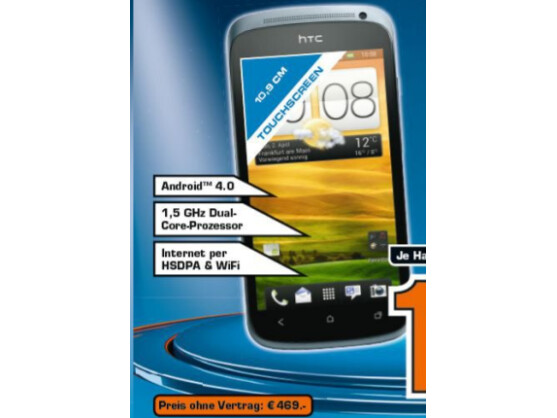 Das One S ist das Mittelklasse-Modell der neuen HTC-Serie.