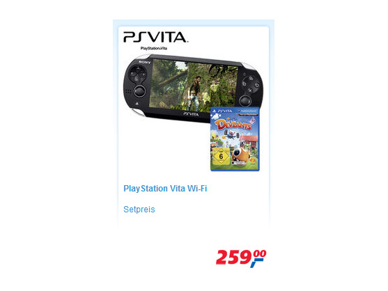 Die PlayStation Vita gibt es diese Woche bei Real im Bundle.