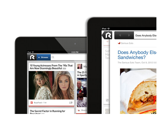 Vom RockMelt-Browser gibt es jetzt auch eine iPad-Version