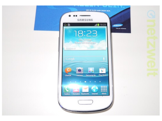 Das Samsung Galaxy S3 Mini feiert in Frankfurt am Main seine Weltpremiere.