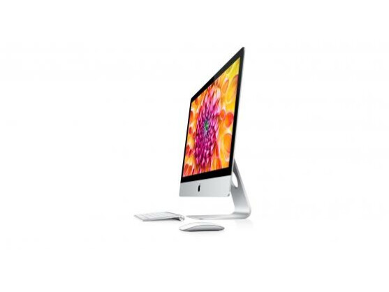 Schön schlank: Die neue Generation der iMacs hat zwei kein Retina-Display, ist dafür deutlich flacher geworden.