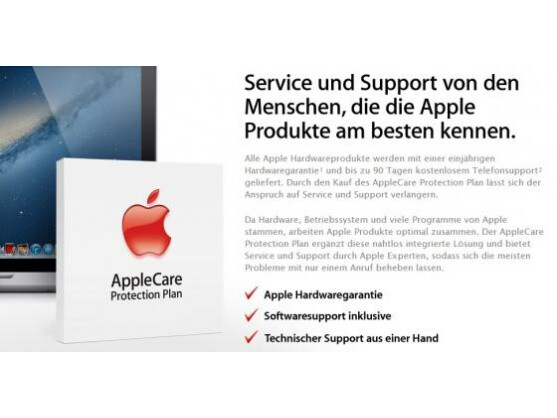 Service-Pakete wie Apple Care führen der EU-Kommisarin Reding zufolge Verbraucher in die Irre.