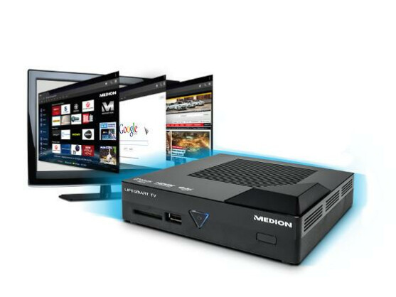 Die Set-Top-Box verwandelt jeden Fernseher in einen Smart-TV