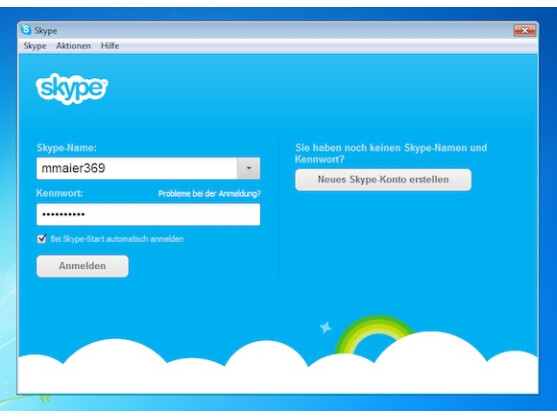Skype bietet jedem Nutzer die Möglichkeit, es individuell einzustellen.