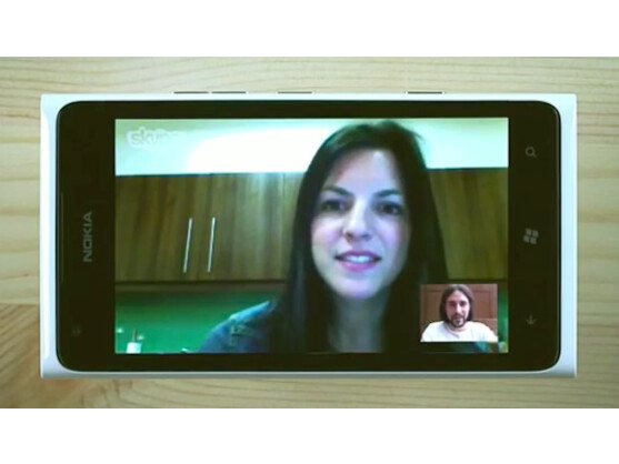 Skype auf WP7 steht in direkter Konkurrenz zu Apples FaceTime.