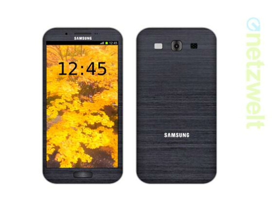 So könnte das Galaxy S4 aussehen.
