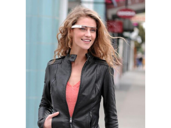 So könnte die Google-Brille eines Tages aussehen.