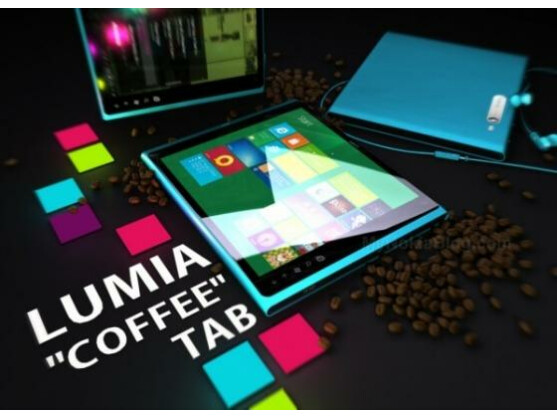 So könnte ein Lumia-Tablet von Nokia aussehen.