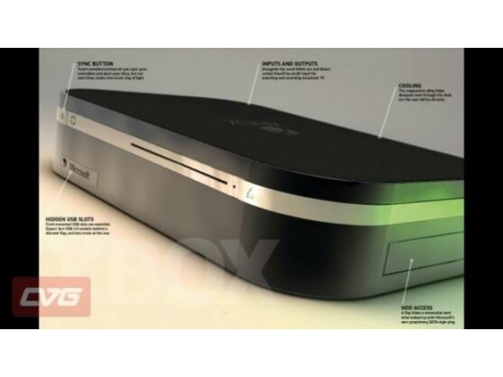 So könnte die neue Konsole laut Xbox World zufolge aussehen.
