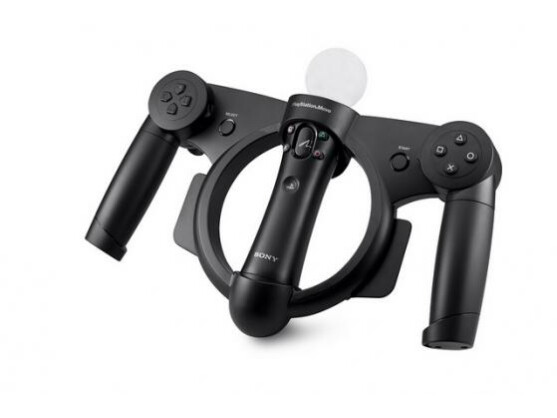Sony präsentiert auf der E3 das Move Racing Wheel.