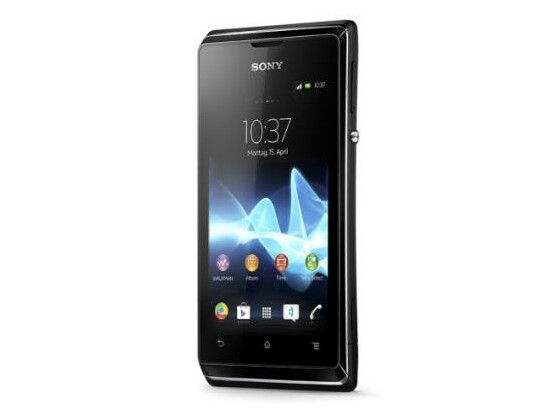 Das Sony Xperia E läuft bereits mit Android 4.1 Jelly Bean