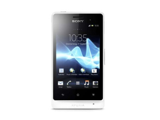 Das Sony Xperia go soll im dritten Quartal 2012 in den Handel kommen.