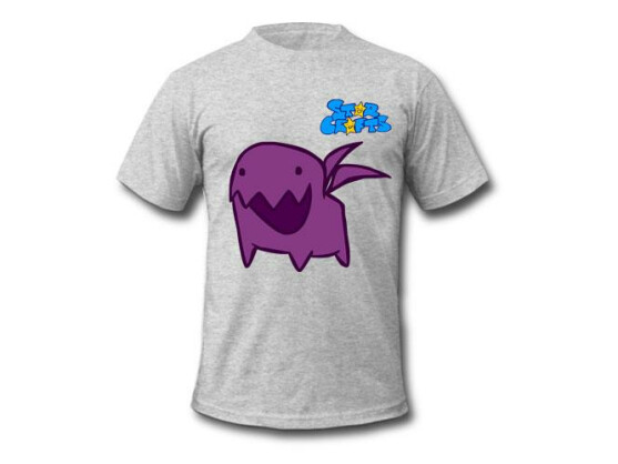 Auf dem T-Shirt sehen die eigentlich gefährlichen Zerglinge äußerst putzig aus.