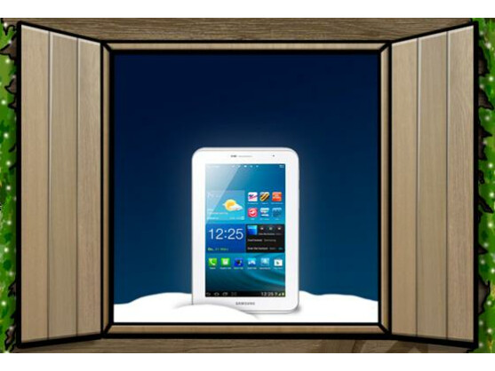 Jeden Tag gibt es ein Samsung Galaxy Tab 2 mit 7-Zoll-Display zu gewinnen.