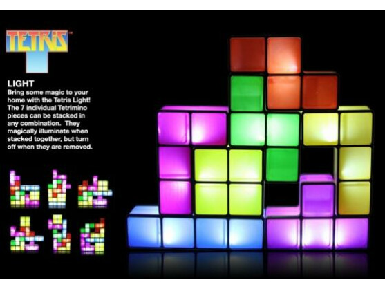 Das Tetris-Licht ist individuell anpassbar.