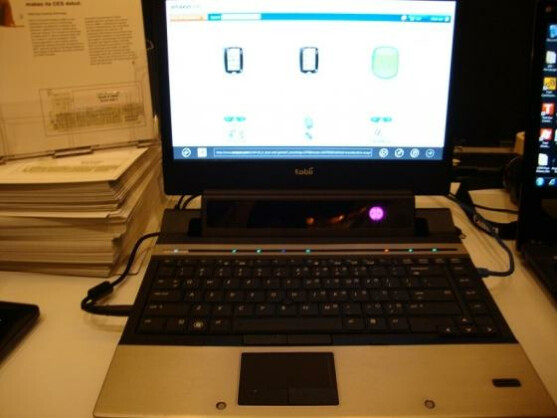 Tobii Technology präsentierte seine Augensteuerung bereits auf der CES 2012.