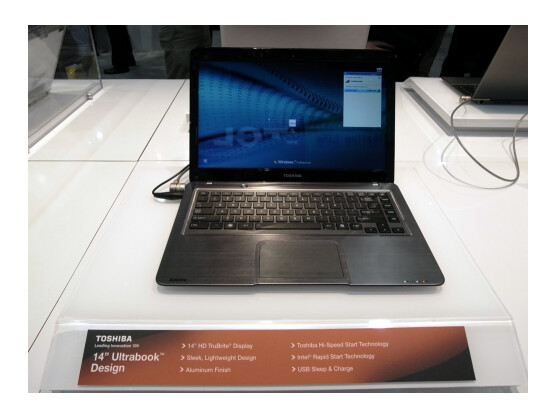 Toshiba plant ein 14 Zoll großes Ultrabook.