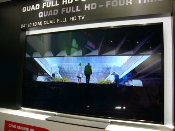 Toshiba präsentierte erneut seinen 4K-Fernseher mit Cevo-Engine.