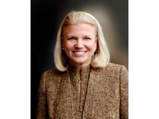 Virginia M Rometty ist die erste Frau an der Spitze von IBM.