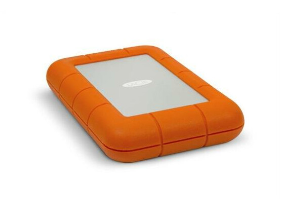 Wahlweise mit SSD oder HDD erhältlich, immer mit USB 3.0- und Thunderbolt-Schnittstelle: Neue LaCie-Festplatten der Rugged-Reihe.