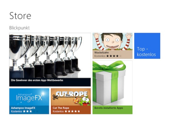 Im Windows Store sind bereits zahlreiche spannende Apps erhältlich.