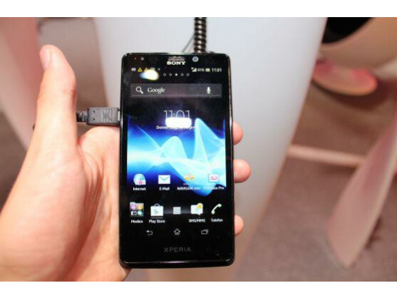Das Xperia T ist Sonys neues Vorzeigemodell.