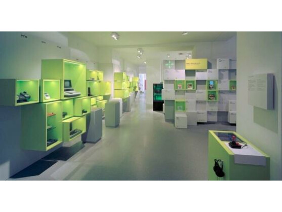 Zahlreiche Ausstellungsstücke warten im Computerspielemuseum.