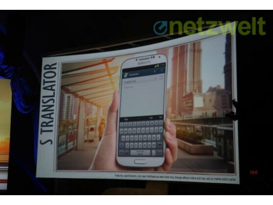 Samsungs S Translator übersetzt Sprach- und Texteingaben in neun Sprachen.