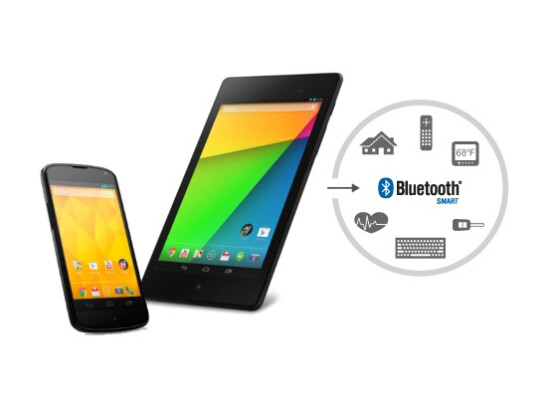 Ab Version 4.3 unterstützt Android nun auch Bluetooth Smart.