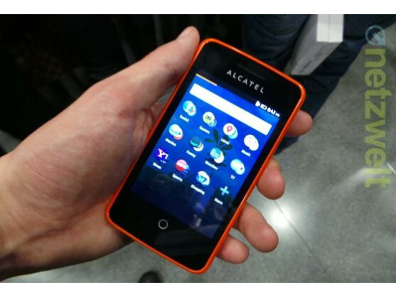 Das Alcatel One Touch Fire ist das erste Smartphone mit Mozillas Firefox OS.