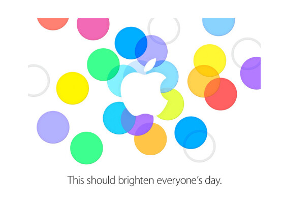 Apple lädt mit bunten Ringen zur Pressekonferenz und will mit neuen Produkten die Menschheit erhellen.