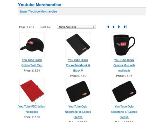 Bald nicht das einzige, was bei YouTube kostenpflichtig ist: YouTube-Merchandising