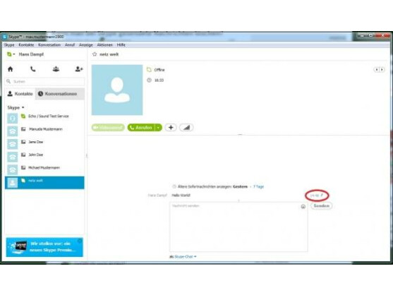 Skype Wird Gesendet Skype Wird Gesendet