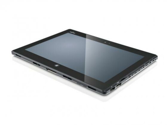 Die Besonderheit am Fujitsu Stylistic Q702 ist das entspiegelte Display.