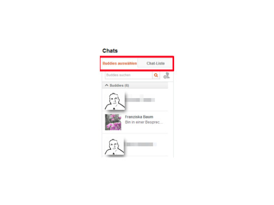 ChatON als Web-Anwendung.