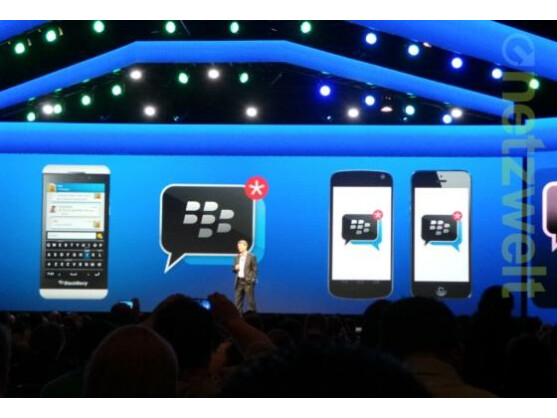 Der BlackBerry Messenger steht nun auch für Android und iOS zum Download bereit.