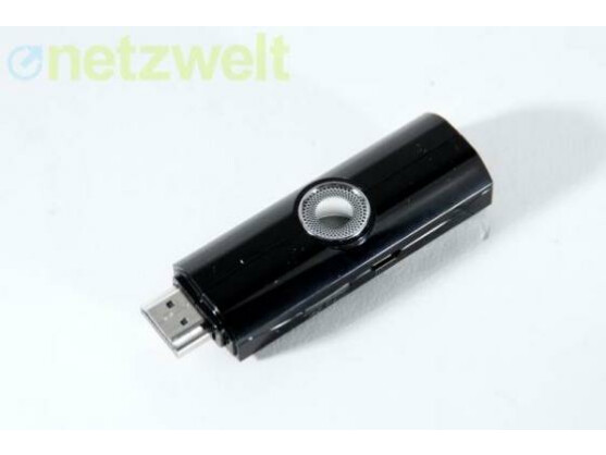 Bringt Android auf den Fernseher: der HDMI-Stick TizzBird N1.