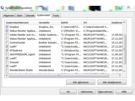 Software von unbekannten Herstellern sollten Sie sich genau ansehen.