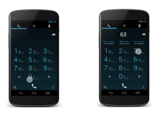 Der Dialer vervollständigt nun automatisch Telefonnummern.