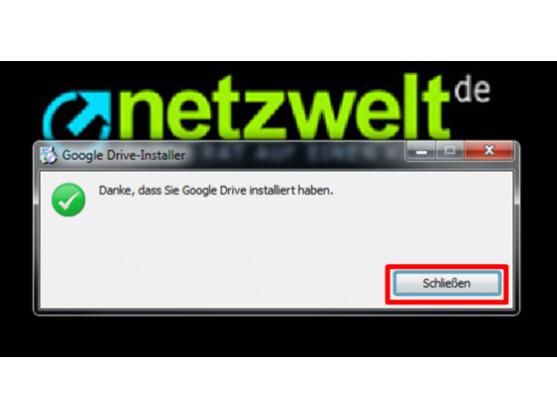 Anmeldung bei Google Drive