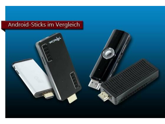 Entertainer fürs Heimnetzwerk: Netzwelt hat vier Android-HDMI-Sticks getestet.