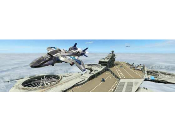 Fans der Avengers werden sich freuen: Auch der Helicarrier kann ausgiebig erkundet werden.
