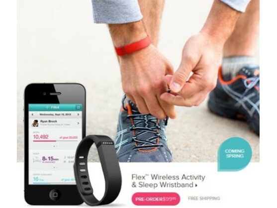 Fitbit Flex lässt sich bequem am Handgelenk tragen.